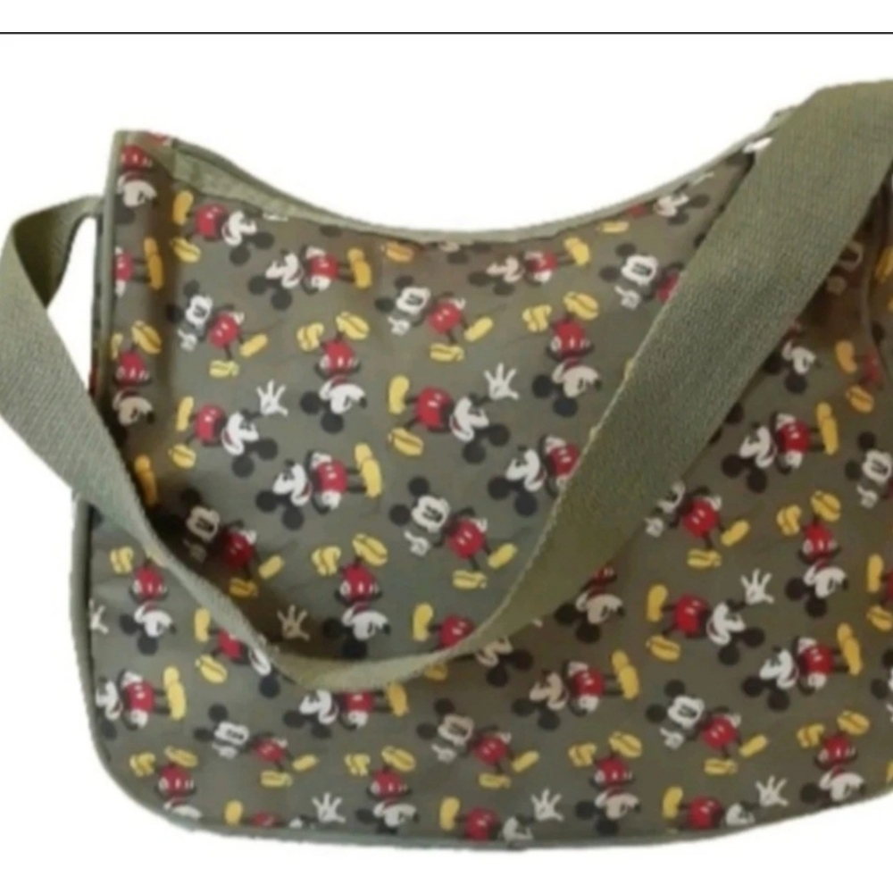 Disney Mickey Mouse Brown Shoulder Bag - Picture 2 of 6